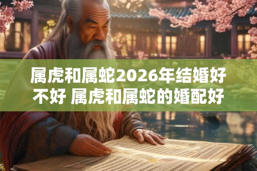 属虎和属蛇2026年结婚好不好 属虎和属蛇的婚配好不好