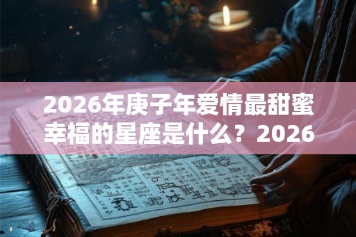 2026年庚子年爱情最甜蜜幸福的星座是什么？2026年星座爱情运