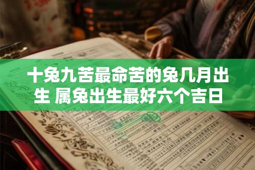 十兔九苦最命苦的兔几月出生 属兔出生最好六个吉日 十兔九苦最命苦的兔几月出生 属兔出生最好六个吉日