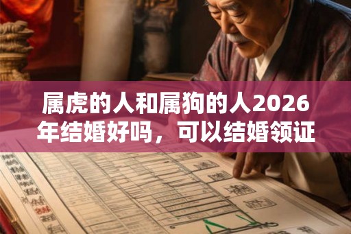 属虎的人和属狗的人2026年结婚好吗，可以结婚领证吗？