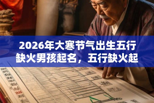 2026年大寒节气出生五行缺火男孩起名,五行缺火起名技巧 2026年大寒节气出生五行缺火男孩起名,五行缺火起名技巧