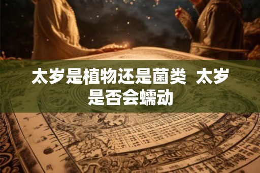 太岁是植物还是菌类  太岁是否会蠕动