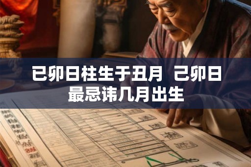 已卯日柱生于丑月  己卯日最忌讳几月出生