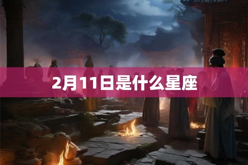 2月11日是什么星座 2月11日是什么星座