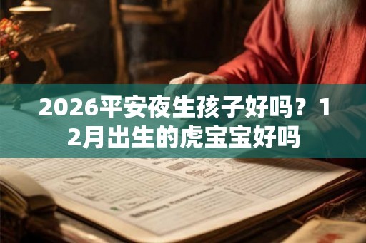 2026平安夜生孩子好吗？12月出生的虎宝宝好吗