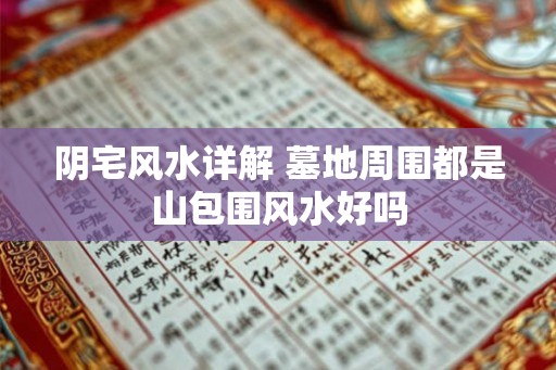 阴宅风水详解 墓地周围都是山包围风水好吗