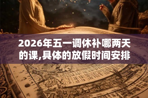 2026年五一调休补哪两天的课,具体的放假时间安排 2026年五一调休补哪两天的课,具体的放假时间安排