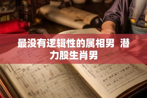 最没有逻辑性的属相男  潜力股生肖男