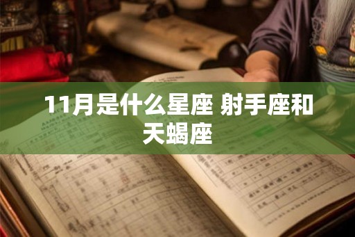 11月是什么星座 射手座和天蝎座