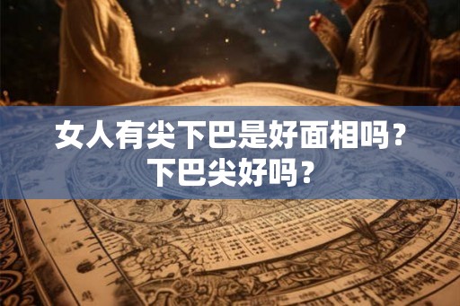 女人有尖下巴是好面相吗？下巴尖好吗？