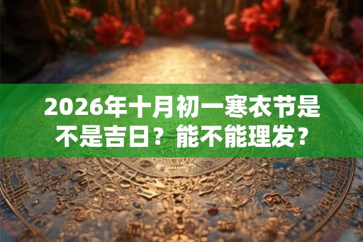 2026年十月初一寒衣节是不是吉日？能不能理发？