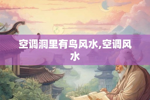 空调洞里有鸟风水,空调风水