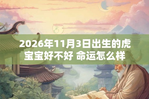 2026年11月3日出生的虎宝宝好不好 命运怎么样