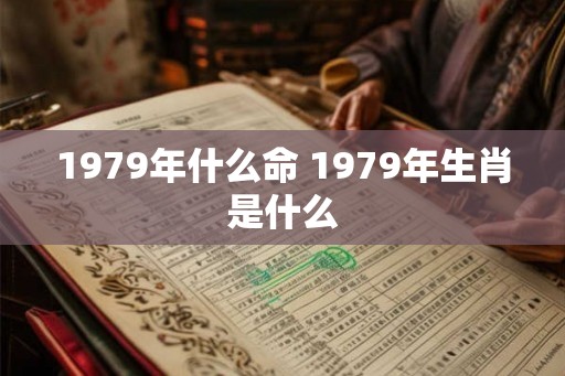 1979年什么命 1979年生肖是什么