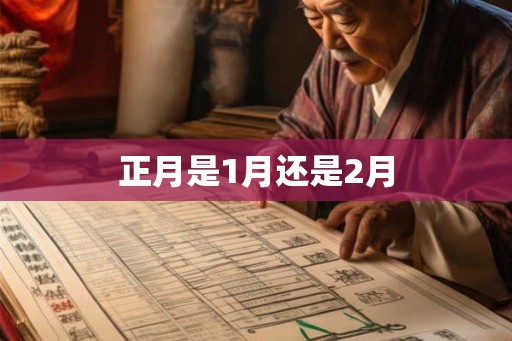 正月是1月还是2月 正月是1月还是2月