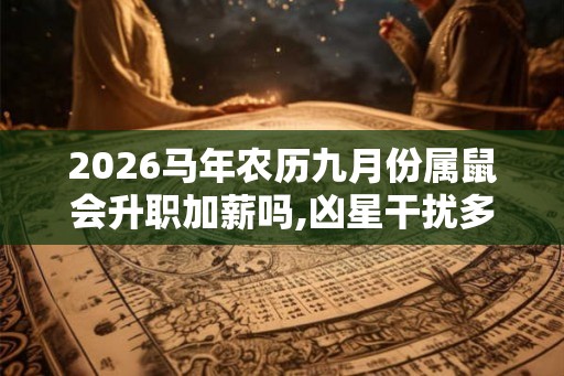2026马年农历九月份属鼠会升职加薪吗,凶星干扰多有留意