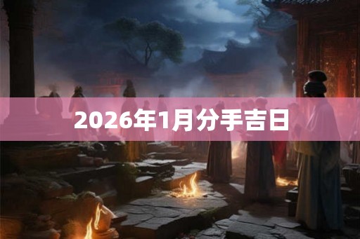 2026年1月分手吉日 2026年1月分手吉日