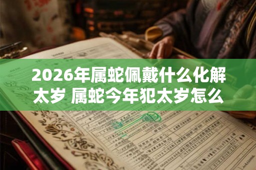 2026年属蛇佩戴什么化解太岁 属蛇今年犯太岁怎么化解