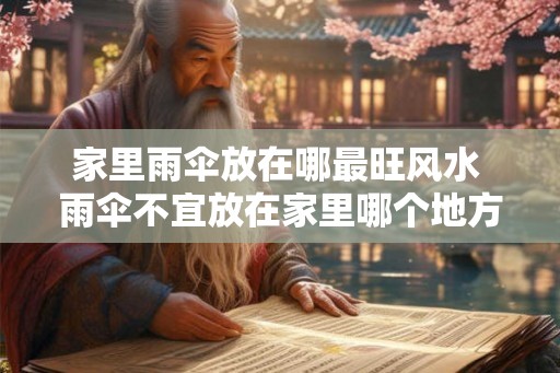 家里雨伞放在哪最旺风水 雨伞不宜放在家里哪个地方 家里雨伞放在哪最旺风水 雨伞不宜放在家里哪个地方