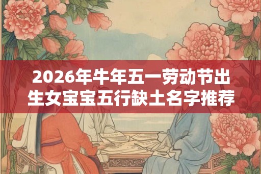 2026年牛年五一劳动节出生女宝宝五行缺土名字推荐 2026年牛年五一劳动节出生女宝宝五行缺土名字推荐