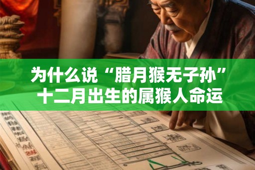 为什么说“腊月猴无子孙” 十二月出生的属猴人命运解析