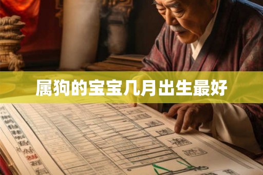 属狗的宝宝几月出生最好