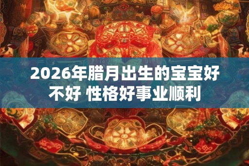 2026年腊月出生的宝宝好不好 性格好事业顺利 2026年腊月出生的宝宝好不好 性格好事业顺利