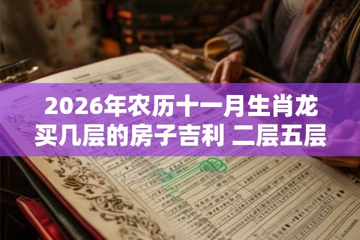 2026年农历十一月生肖龙买几层的房子吉利 二层五层都不错