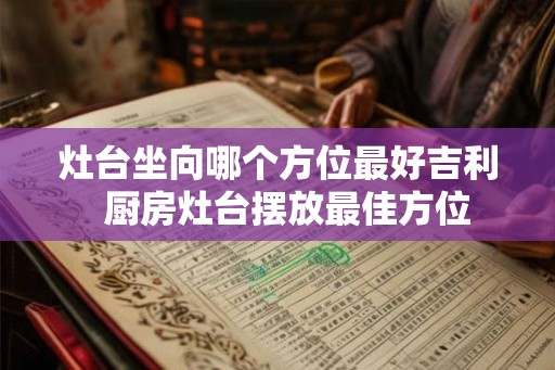 灶台坐向哪个方位最好吉利  厨房灶台摆放最佳方位