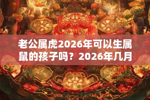 老公属虎2026年可以生属鼠的孩子吗？2026年几月生的孩子好？