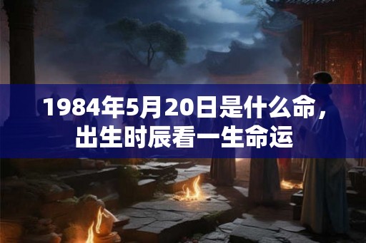 1984年5月20日是什么命,出生时辰看一生命运 1984年5月20日是什么命,出生时辰看一生命运