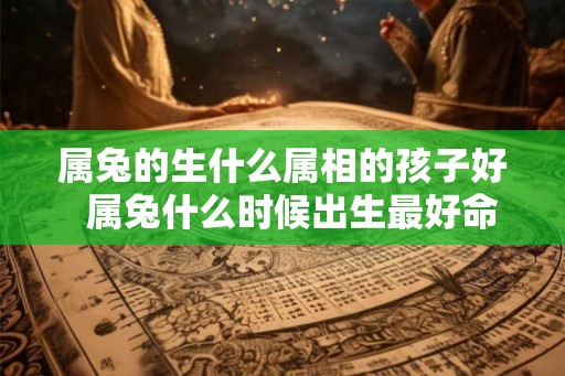 属兔的生什么属相的孩子好  属兔什么时候出生最好命