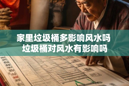 家里垃圾桶多影响风水吗 垃圾桶对风水有影响吗