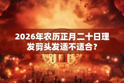2026年农历正月二十日理发剪头发适不适合？