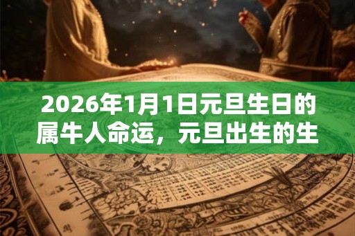 2026年1月1日元旦生日的属牛人命运，元旦出生的生肖牛命运解析