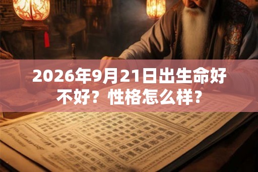 2026年9月21日出生命好不好？性格怎么样？