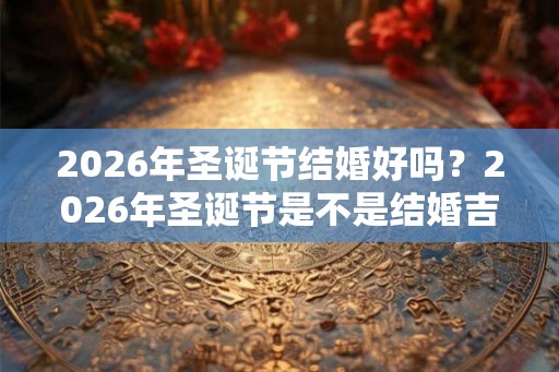 2026年圣诞节结婚好吗？2026年圣诞节是不是结婚吉日？