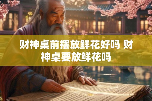 财神桌前摆放鲜花好吗 财神桌要放鲜花吗 财神桌前摆放鲜花好吗 财神桌要放鲜花吗