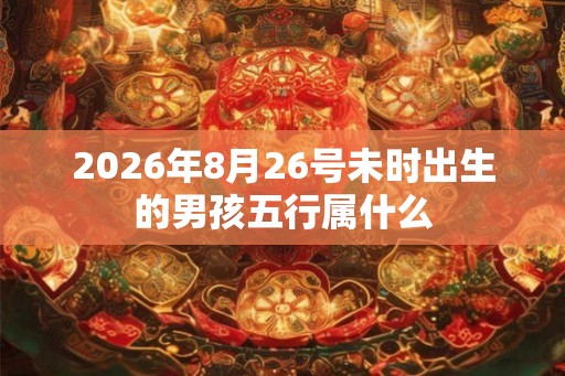 2026年8月26号未时出生的男孩五行属什么 2026年8月26号未时出生的男孩五行属什么