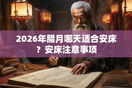 2026年腊月哪天适合安床?安床注意事项 2026年腊月哪天适合安床?安床注意事项