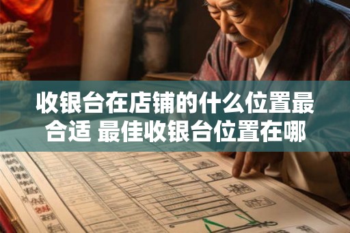 收银台在店铺的什么位置最合适 最佳收银台位置在哪里