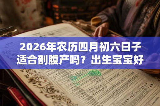 2026年农历四月初六日子适合剖腹产吗？出生宝宝好不好？