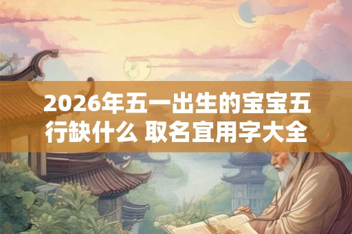 2026年五一出生的宝宝五行缺什么 取名宜用字大全集