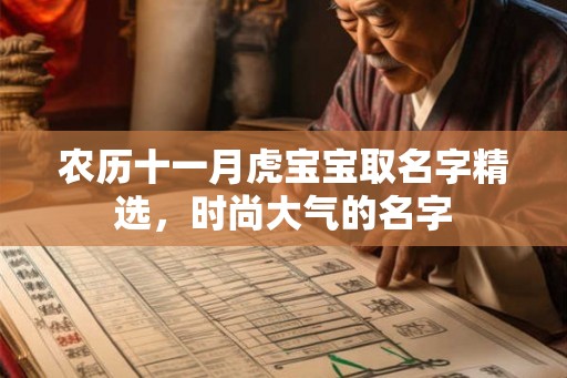 农历十一月虎宝宝取名字精选,时尚大气的名字 农历十一月虎宝宝取名字精选,时尚大气的名字