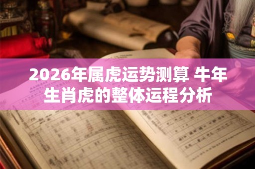2026年属虎运势测算 牛年生肖虎的整体运程分析