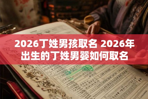 2026丁姓男孩取名 2026年出生的丁姓男婴如何取名