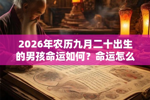 2026年农历九月二十出生的男孩命运如何?命运怎么样? 2026年农历九月二十出生的男孩命运如何?命运怎么样?