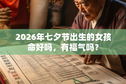 2026年七夕节出生的女孩命好吗,有福气吗? 2026年七夕节出生的女孩命好吗,有福气吗?