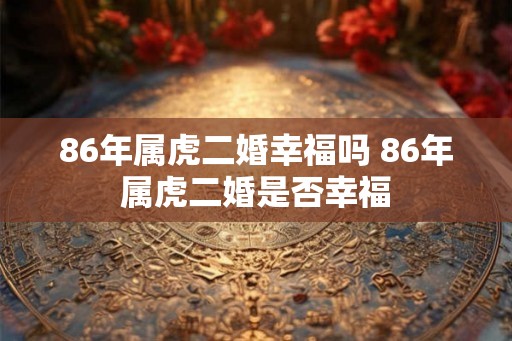 86年属虎二婚幸福吗 86年属虎二婚是否幸福