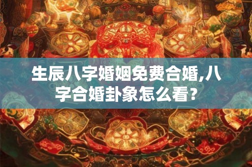生辰八字婚姻免费合婚,八字合婚卦象怎么看? 生辰八字婚姻免费合婚,八字合婚卦象怎么看?